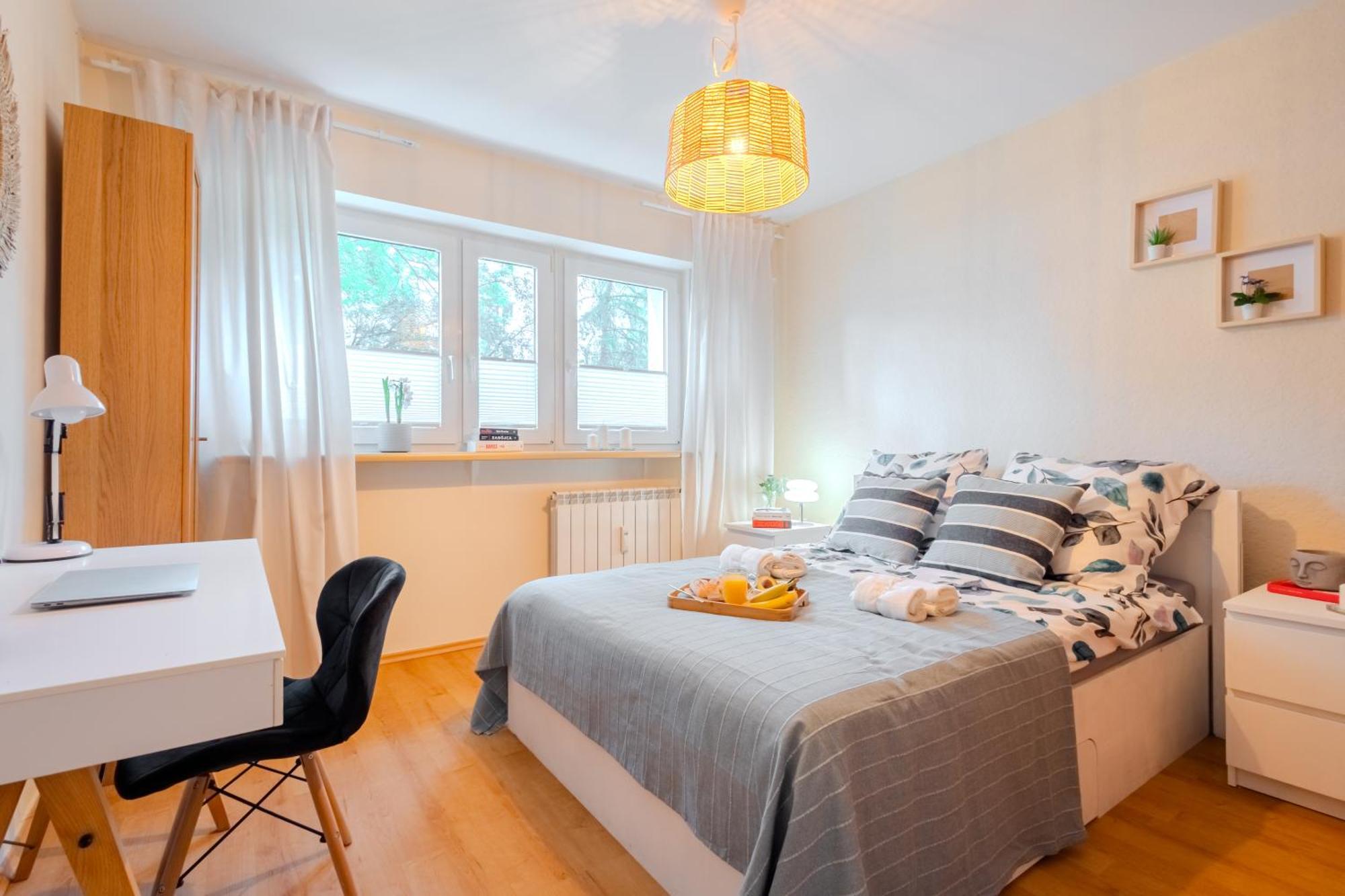 Rezydencja Filmowa- Wygodny Apartament 10 Min Od Lotniska I Centrum Apartman Varsó Kültér fotó